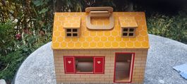 Holzpuppenhaus Spielhaus faltbar mit Tragegriff guter Zustan