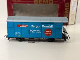 Bemo Gbk 5647 CARGO DOMIZIL RhB H0m