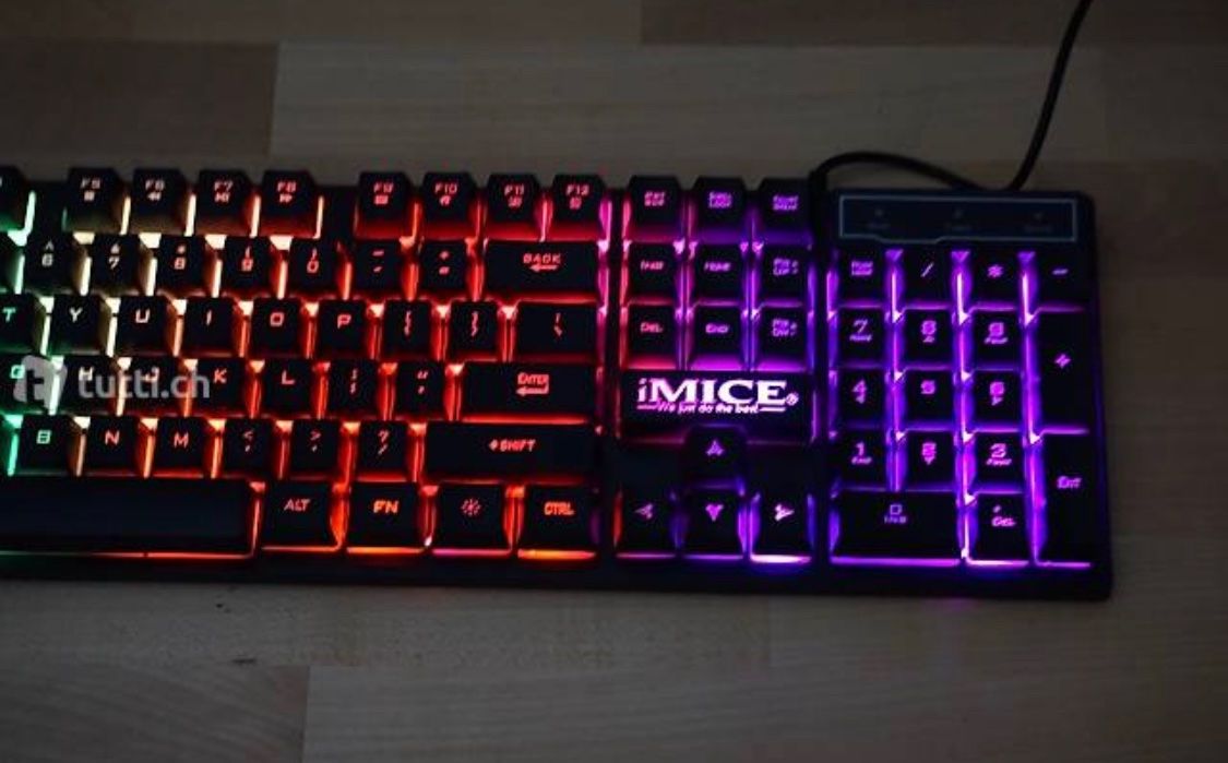 Tastiere: Gaming Tastatur – Nuovo e nell'imballaggio originale da Sissach venduto da Frecce3colori 1