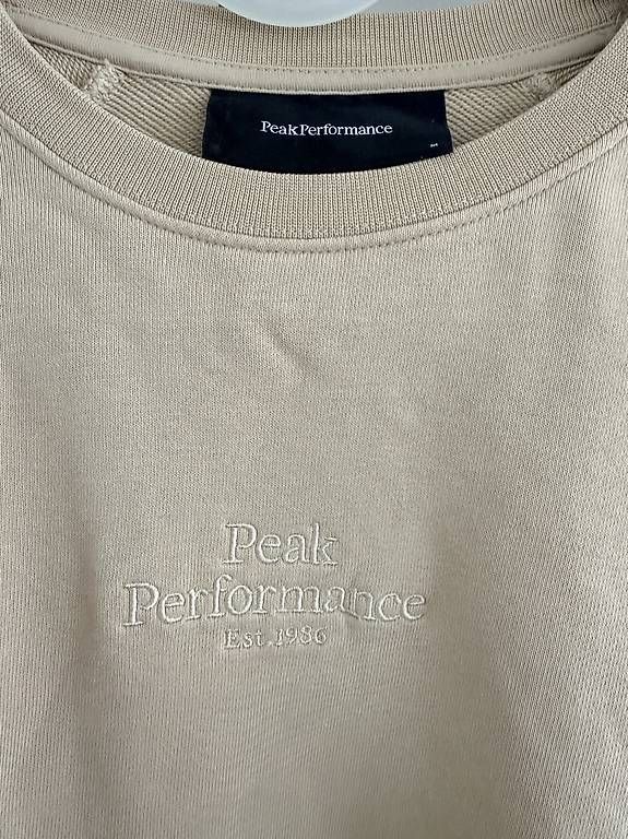Peak Performance Maglioni & Felpe: Sweatshirt Peak Performance beige taille M – Usato da Vétroz venduto da est_xyr5 1