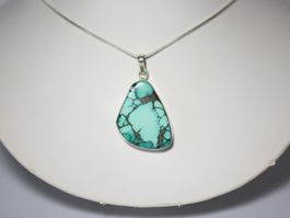 Pendentif / Anhänger Argent 925 & Turquoise / Türkis 45mm
