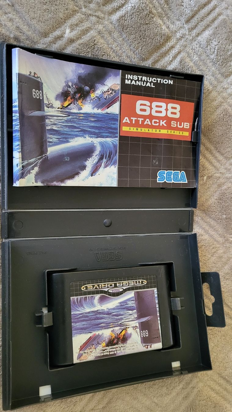 Sega Giochi: 688 Attack Sub / SEGA Mega Drive Spiel Kompl. – Nuovo (secondo la descrizione) da Biel/Bienne venduto da Retrohr 1