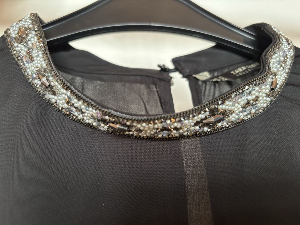 Zara Camicette: Zara Bluse mit Strasskragen – Usato da Stallikon venduto da Rsiri 3