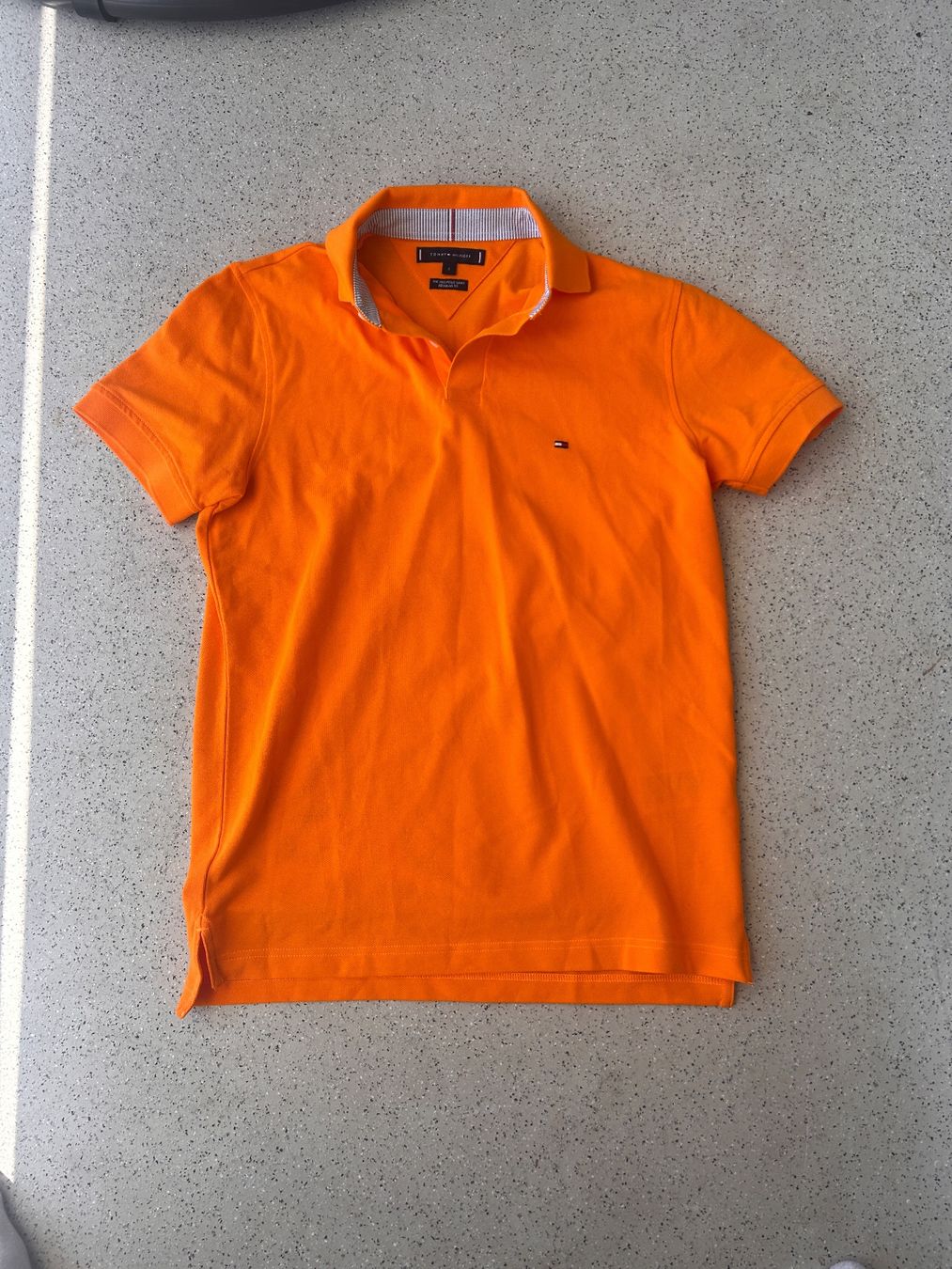 Tommy Hilfiger Polo-Shirts: Polohemd Tommy Hilfiger orange – Gebraucht aus Bern von 44RewornHunter