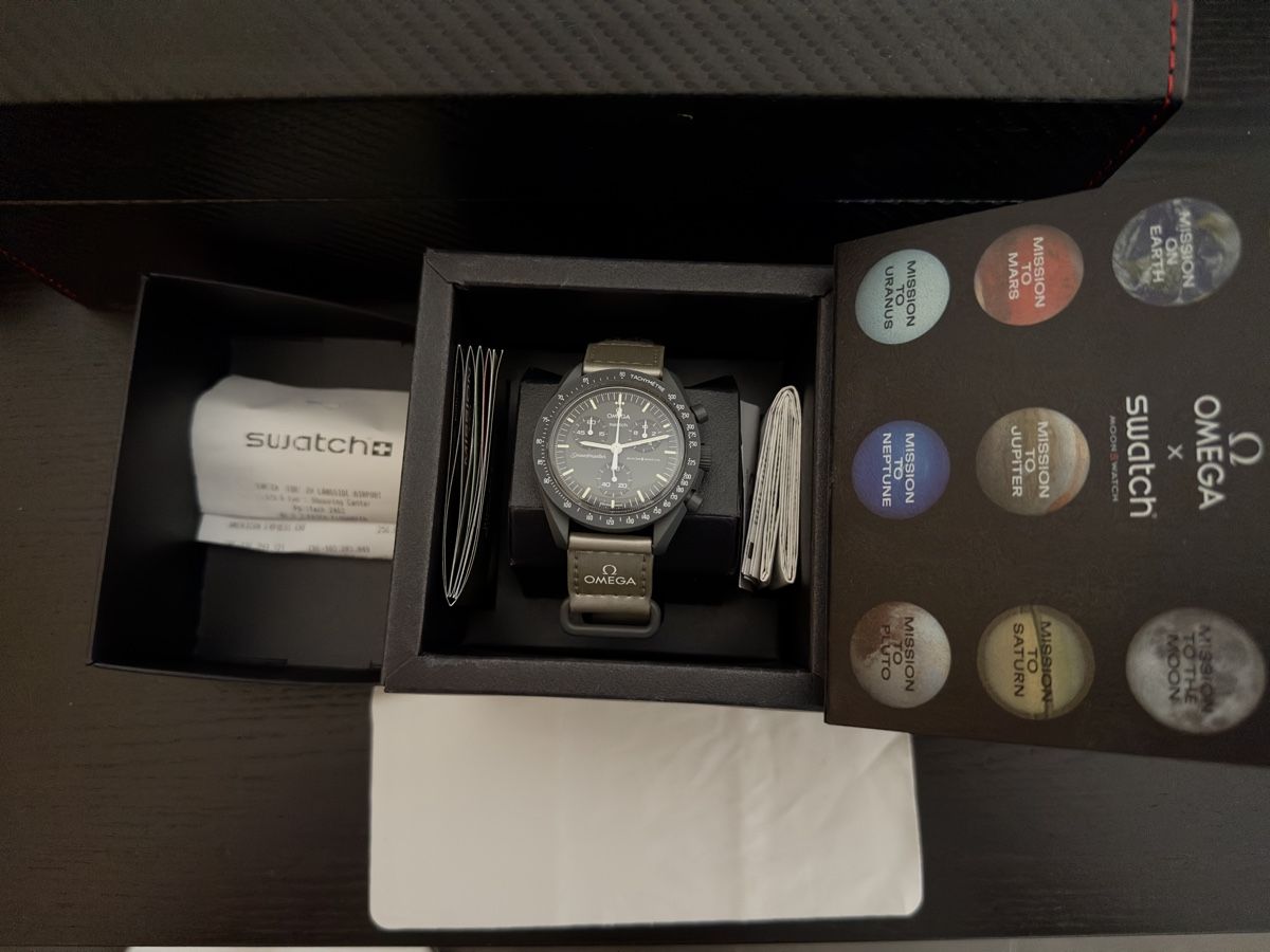 Swatch Orologi: Swatch X Omega Moonswatch Mercury – Usato da Unterkulm venduto da RobinTH96
