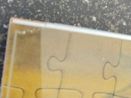 Puzzle  Bild eingerahmt