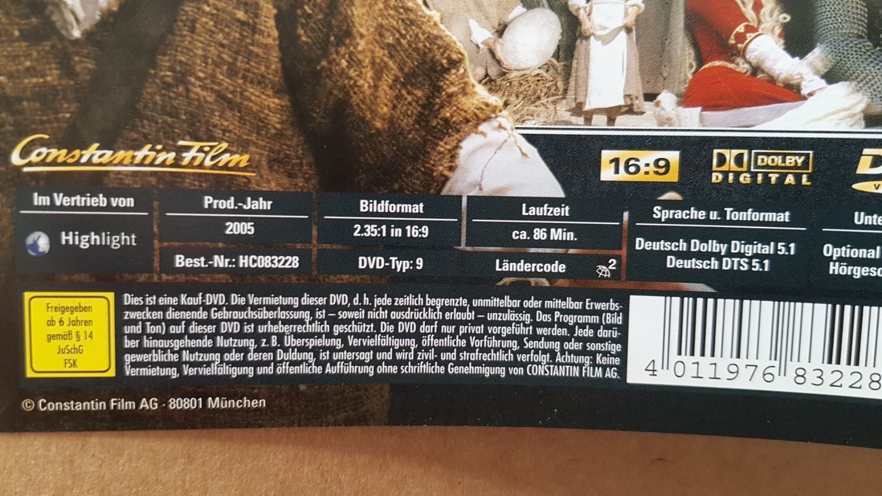 Tutti i DVDs: DVD Siegfried / Tom Gerhardt – Usato da Oetwil am See venduto da fineli2 1
