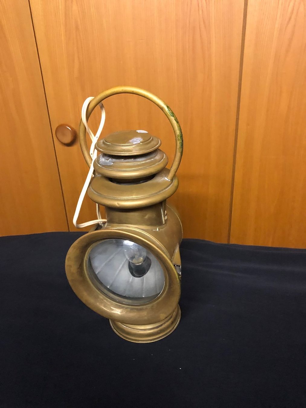 Lampade: Alte Messing Lampe, elektrifiziert – Usato da Münchenstein venduto da mimi93 1