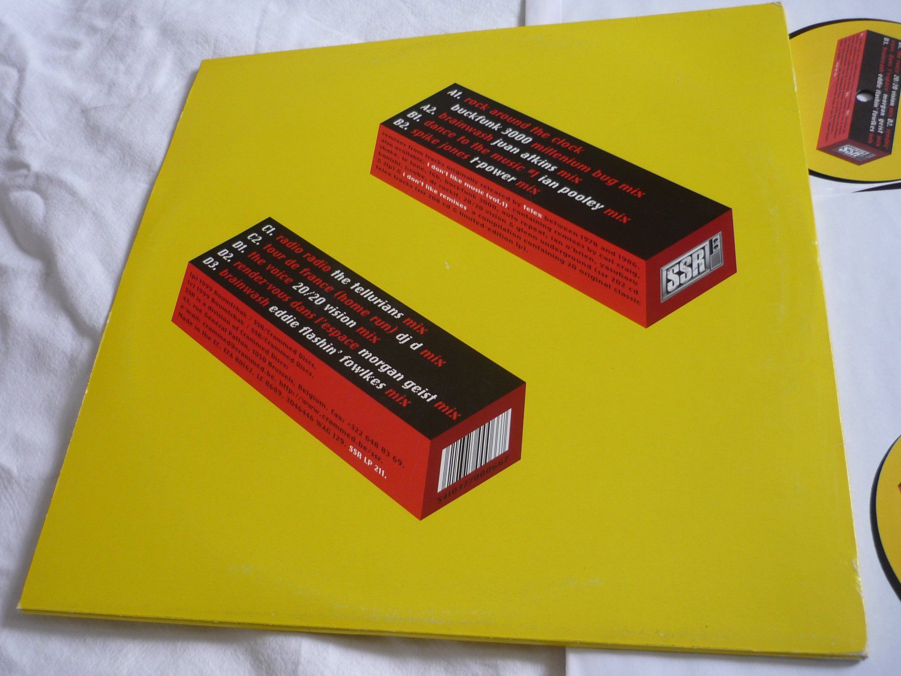 Dischi in vinile: Rare Techno Vinyl - Telex remixes vol 2 – Usato da Beringen venduto da Flatretriever 3