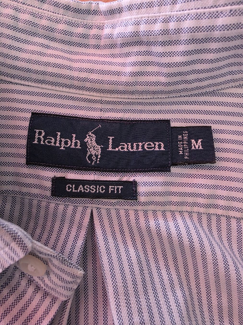 Ralph Lauren Camicie: Ralph Lauren Kurzhemd blau, M – Usato da Zürich venduto da ceviname 1