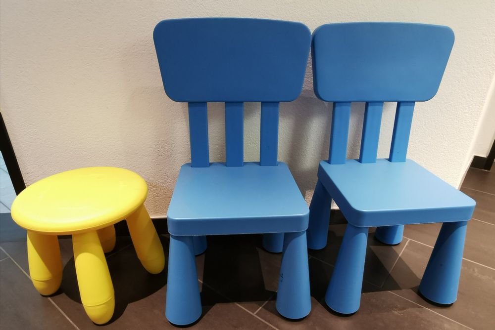 Kinderstühle Mammut und Hocker von IKEA Kaufen auf Ricardo