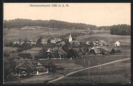 AK Heimenschwand, Ortsansicht mit Kirche