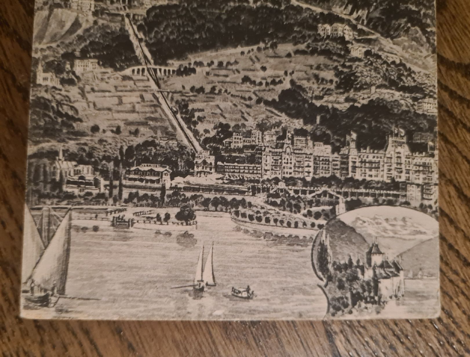 Ansichtskarten: Territet-Gilon-Caux - Rocher de Naye 1907 – Gebraucht aus Ebikon von Donar50 1