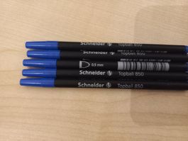 SCHNEIDER TOPBALL 850 MINE BLAU - 5 STÜCK