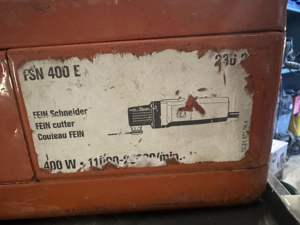 Tutte le macchine: Fein Schneider FSN 400 E – Usato da Domat/Ems venduto da nin_s5x9 2