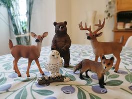 Schleich-Tiere Set «Wald»