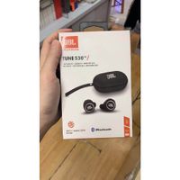 JBL Tune 530 Wireless Earbuds - Schwarz