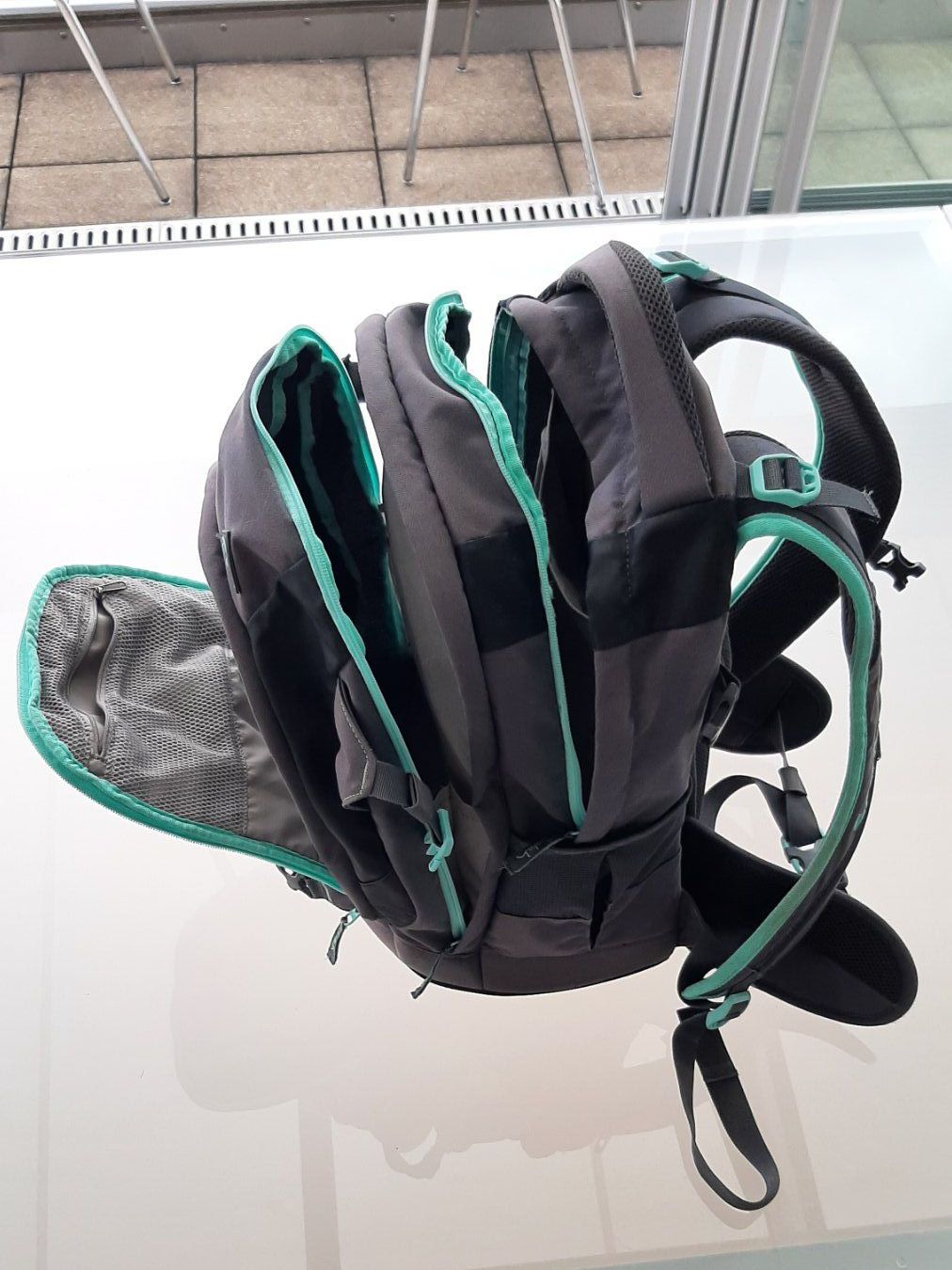 Satch Kindertaschen: Satch Pack Rucksack anthrazint/mint ab CHF 1.00 – Gebraucht aus Rothenthurm von Schefe 1