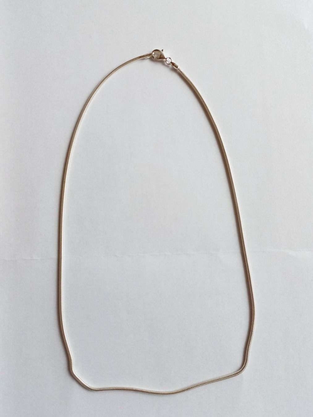 Catenine: Silber Halskette 42cm, Durchmesser ca.1,6mm – Nuovo e nell'imballaggio originale da Winistorf venduto da acreativ
