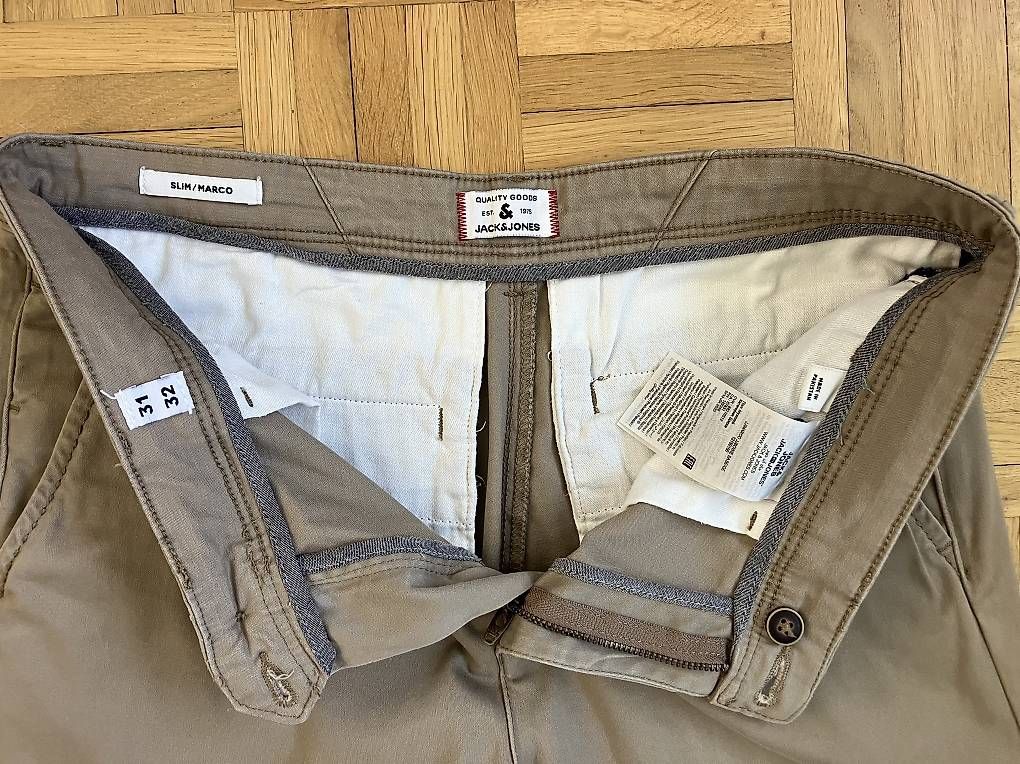 Pantaloni: Jack&Jones Hose Beige Slim 31x32 – Usato da Zürich venduto da pas_y6lb 3
