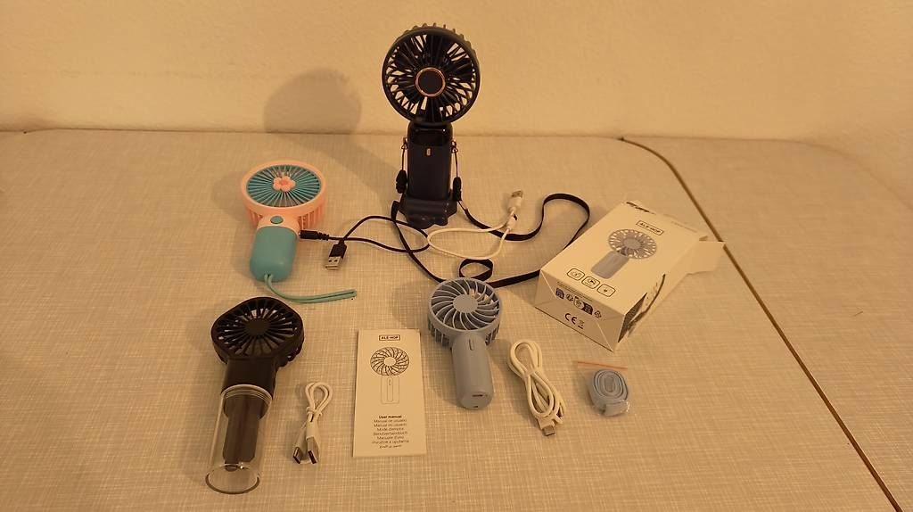 Ventilatoren: Handventilator 5-stufig, umhängbar – Gebraucht aus Bern von wade99 4