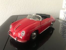 Franklin Mint Porsche 356 Speedster rot 1:24 mit Lackschaden