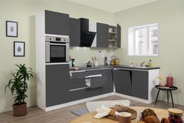 426 PREM Winkelküche L-Küche 280x172cm G - Küche Einbauküche