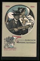 Zürich, Kantonal-Schiessen 1904, Schüt