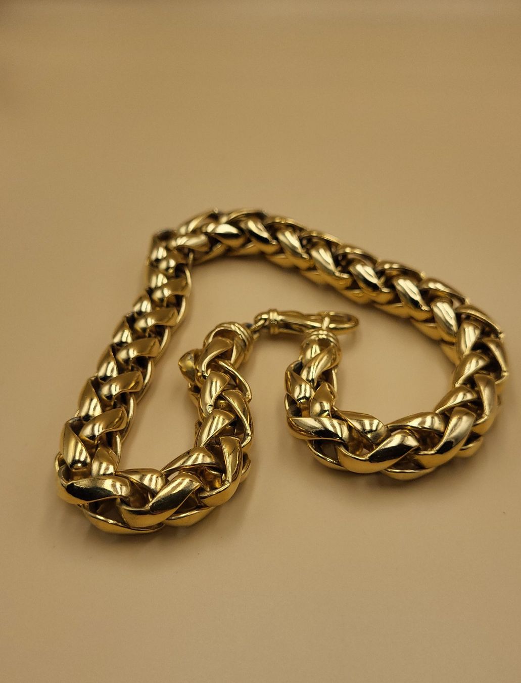 Catenine: Wunderschönes Massiv Goldige Collier – Usato da Wald ZH venduto da SwissPawnshop 6