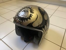 Premier Jet Helm LE PETIT CLASSIC EVO TITAN poliert Gr. S