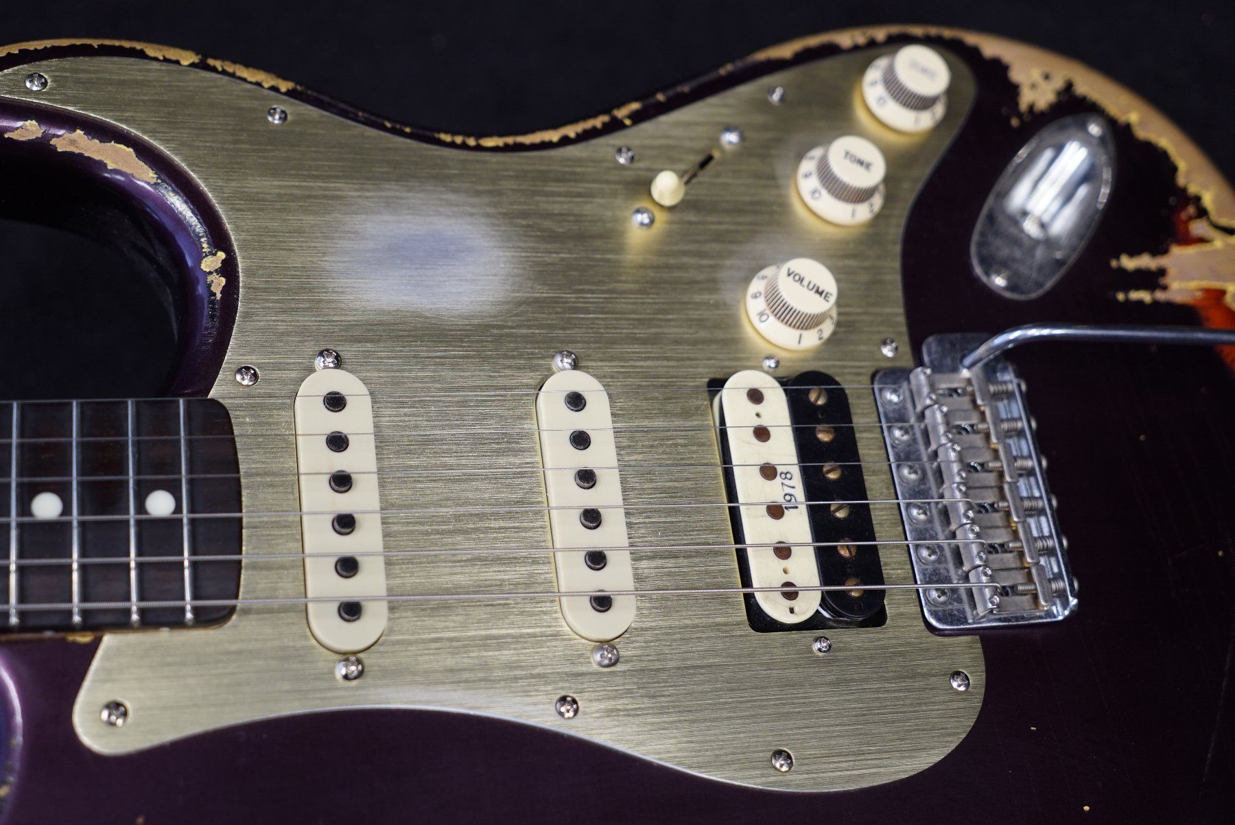 Musikinstrumente: Reh Guitars ST midnight purple – Gebraucht aus Ortschwaben von Musictrade 4