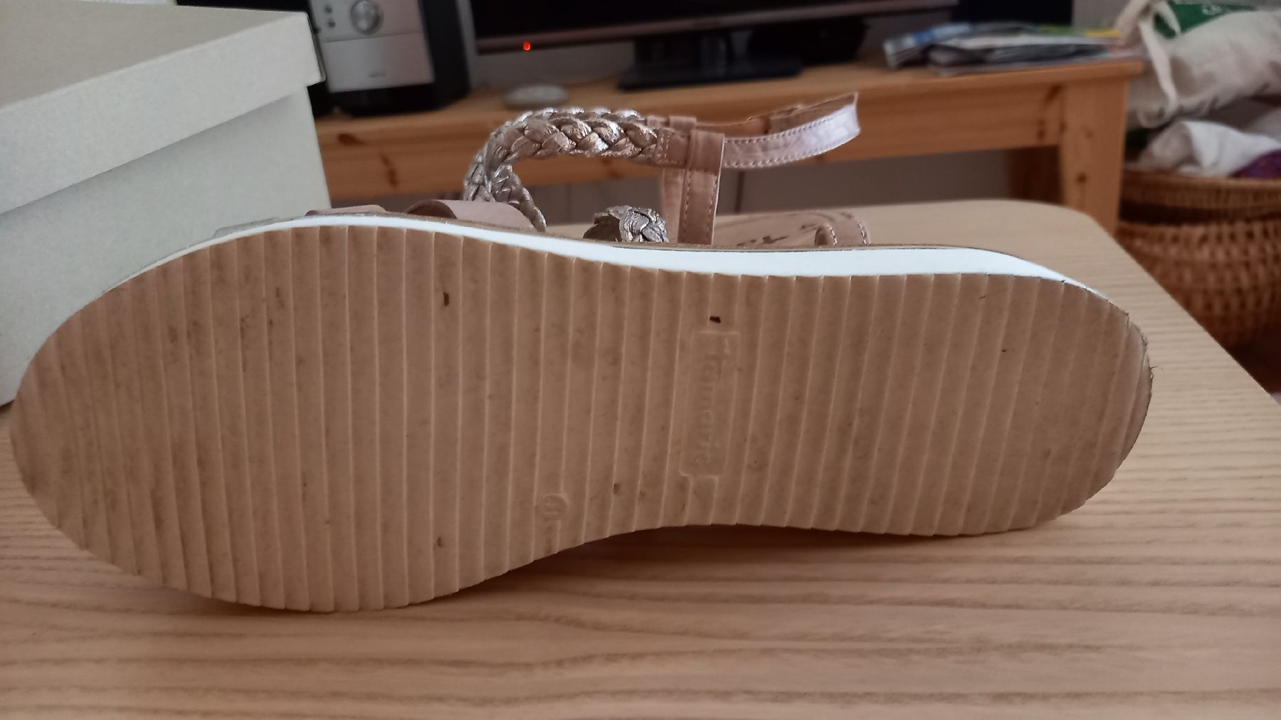 Tamaris Scarpe da donna: Tamaris Sandalen Leder Grösse 41  – Usato da St. Gallen venduto da Otterndorf 3