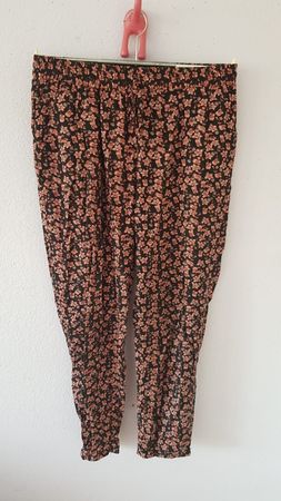 Pantalon léger à fleurs ZEBRA, taille M