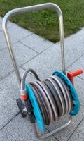 Gardena Schlauchrolle mit 18m Classic Schlauch & Handbrause