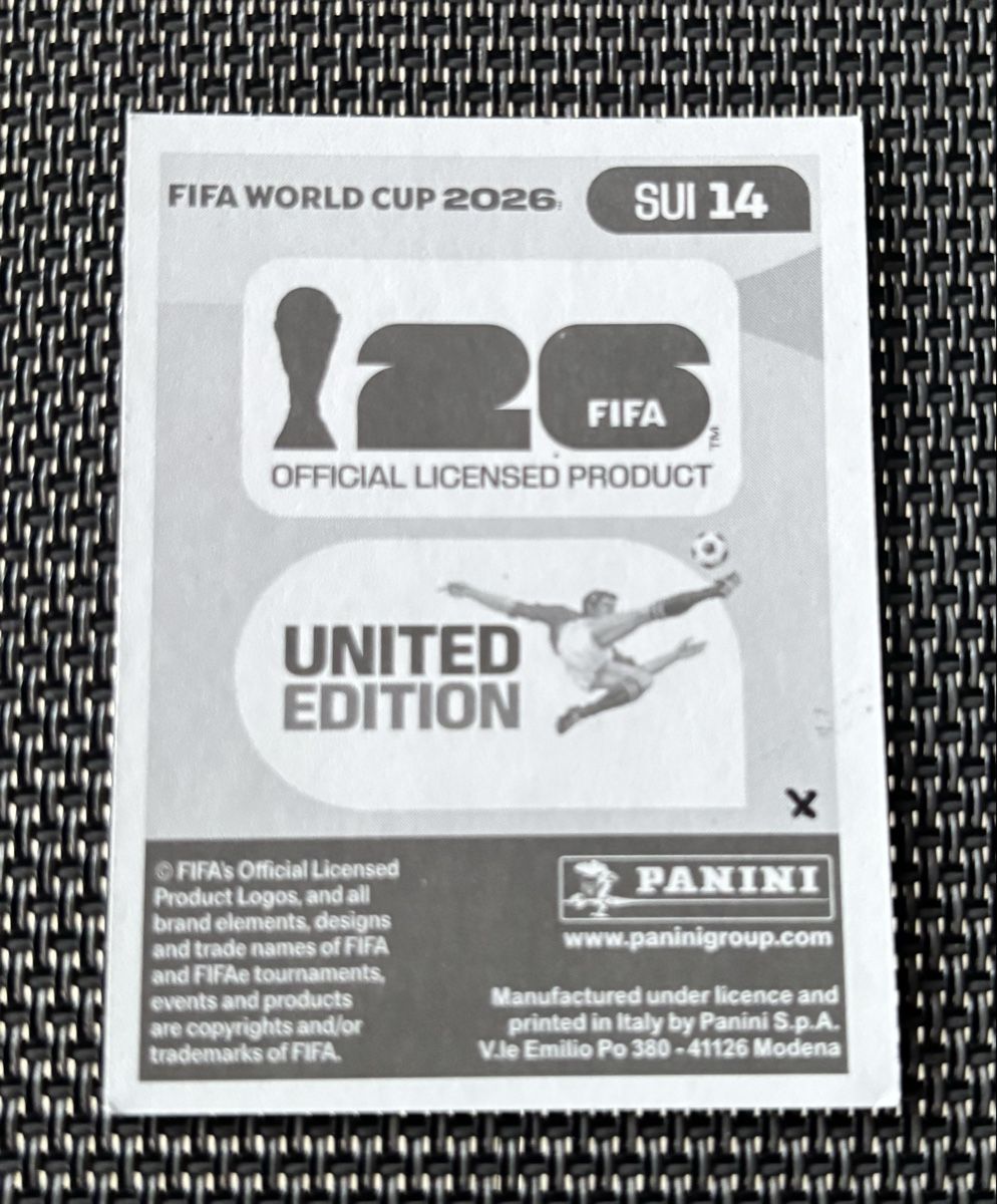 Panini Carte collezionabili: SUI 14 Panini Ardon Jashari – Nuovo (secondo la descrizione) da Leuggern venduto da marinakeller90 1