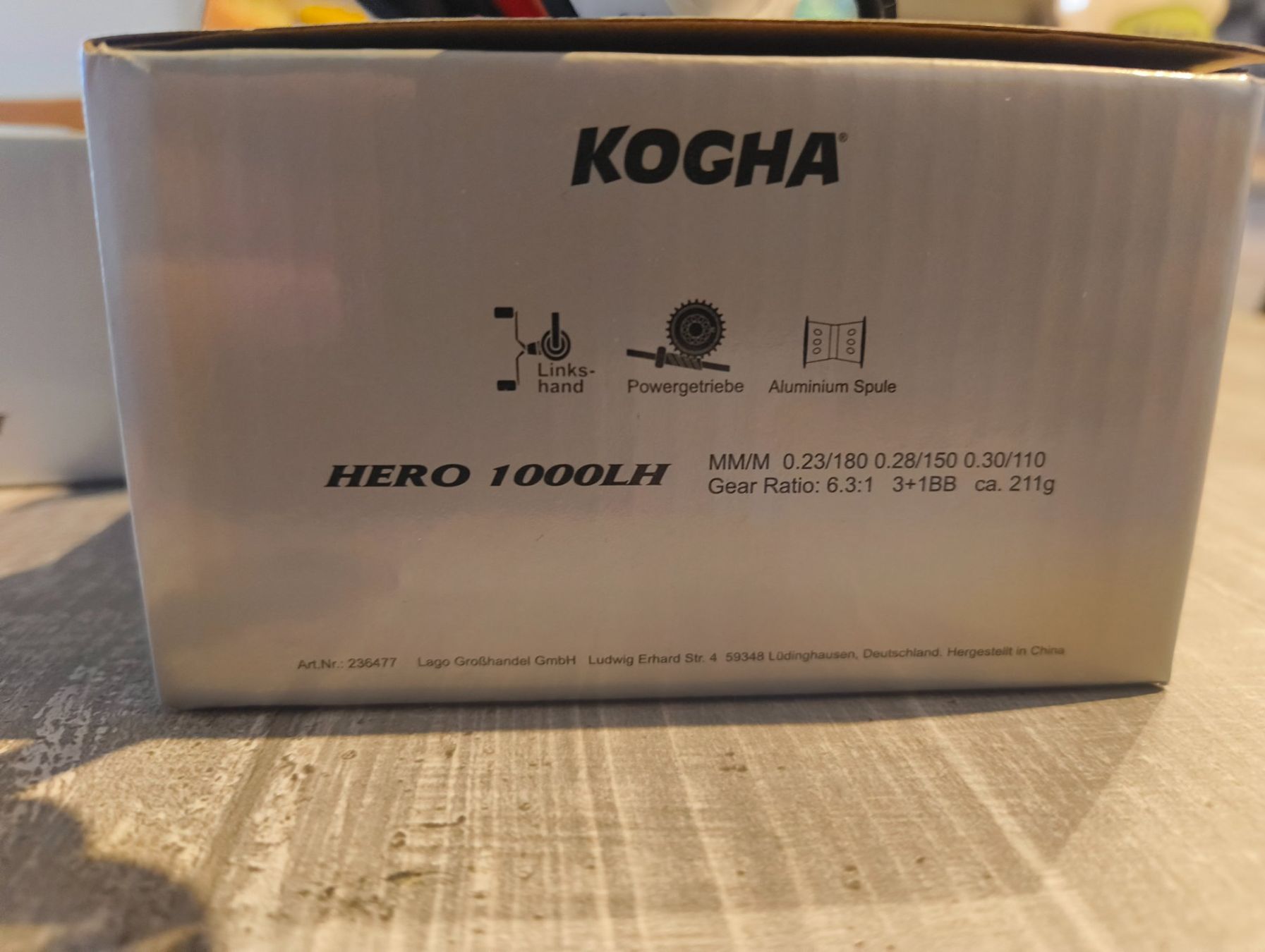 Rollen & Spulen: Moulinet casting Kogha Hero 1000LH – Neu (gemäss Beschreibung) aus noes von kri_g7m6 2