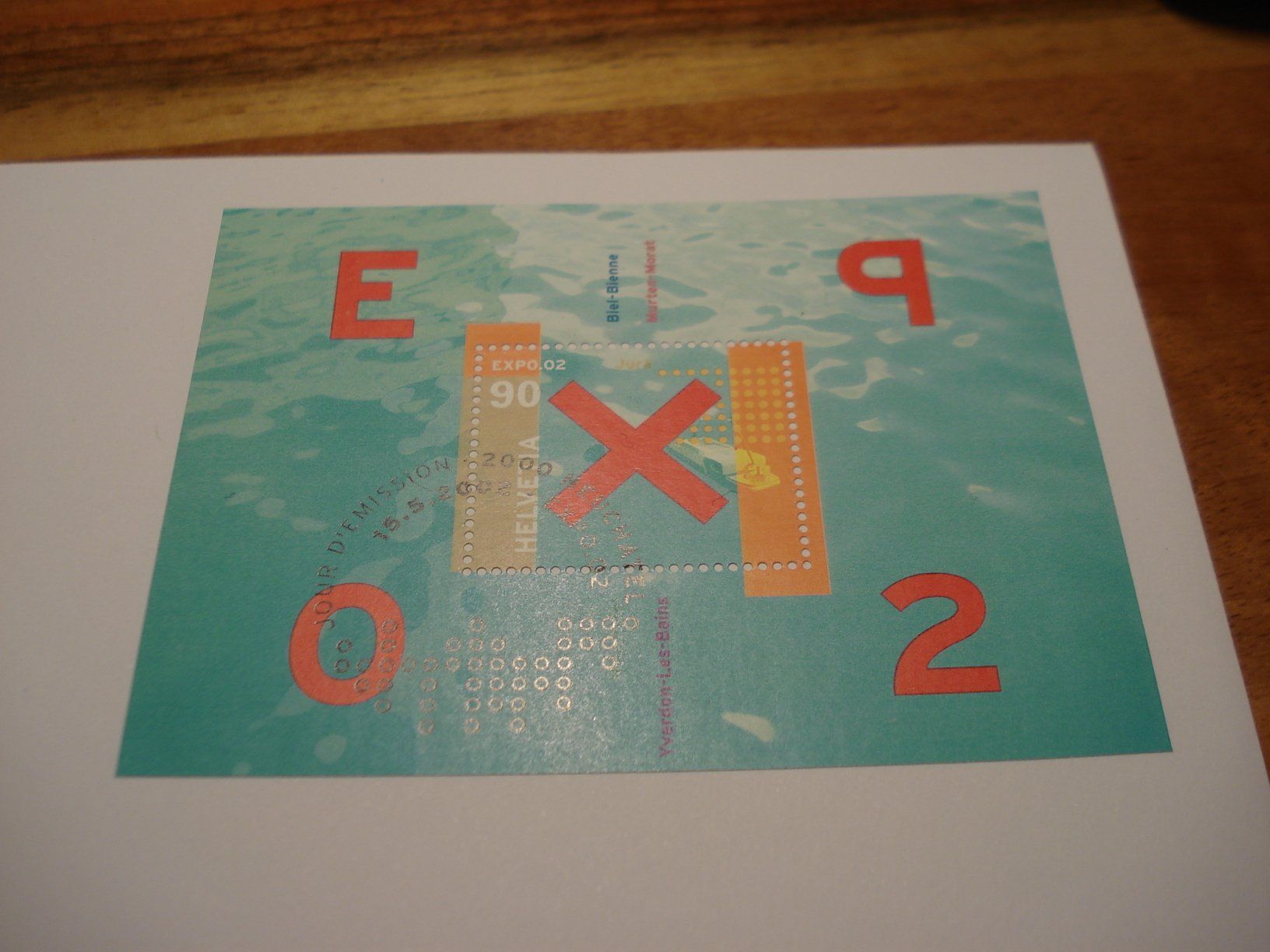 Tutti i francobolli: Set EXPO'02, 2002 FDC Block, 4erblock und Einzel – Usato da Niederwil AG venduto da morostahu