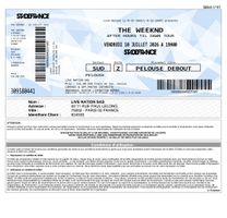 THE WEEKND AFTER HOURS TIL DAWN TOUR Ticket 10.07.2026