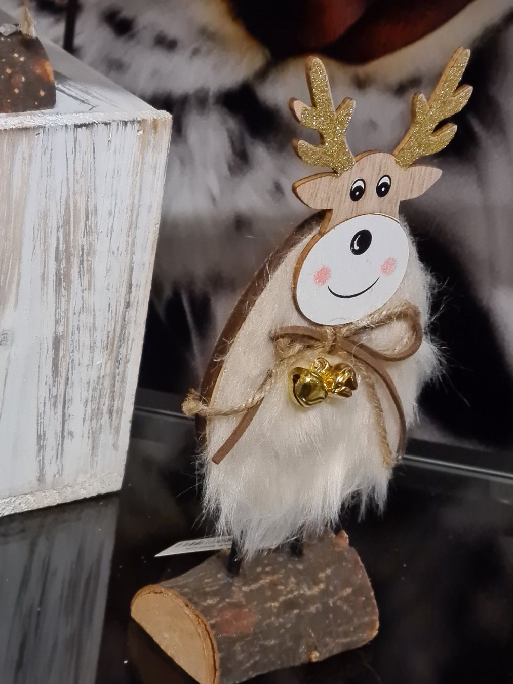 Tutte le decorazioni: Weihnachts Deko Holz /Fell – Nuovo (secondo la descrizione) da Amriswil venduto da kleindeko 2