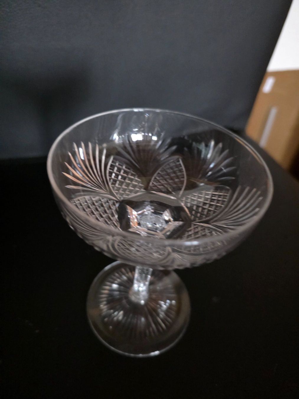 Bicchieri: kleine Kristall Glas Schale 12 cm – Usato da Walterswil BE venduto da Lonitti 2