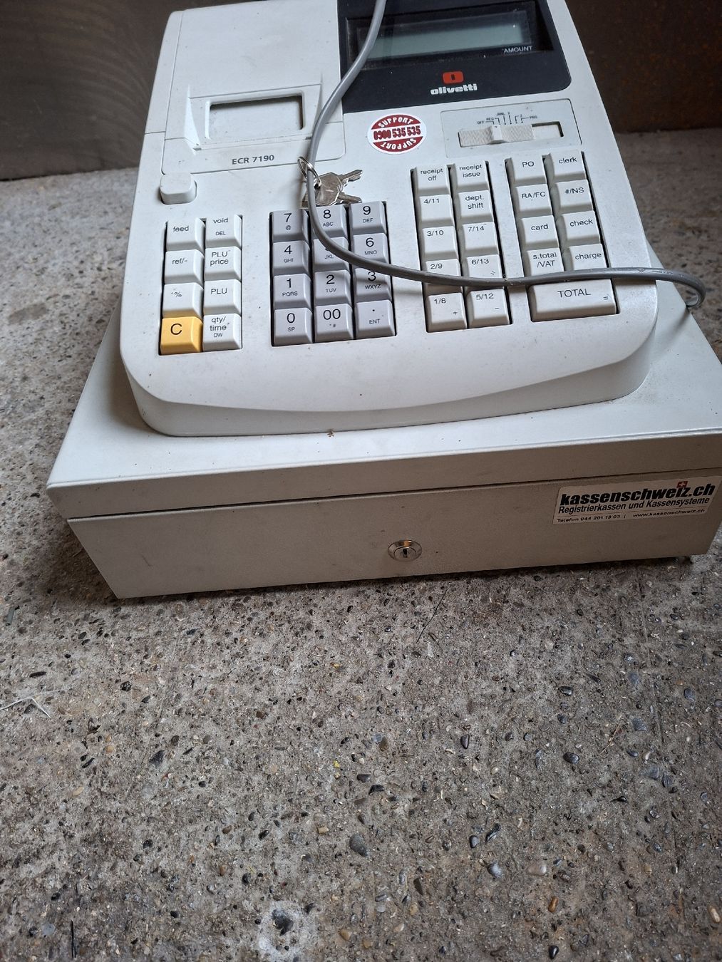 Olivetti Registratore di cassa: Registrierkasse Olivetti – Usato da Roggwil BE venduto da bahn75 1
