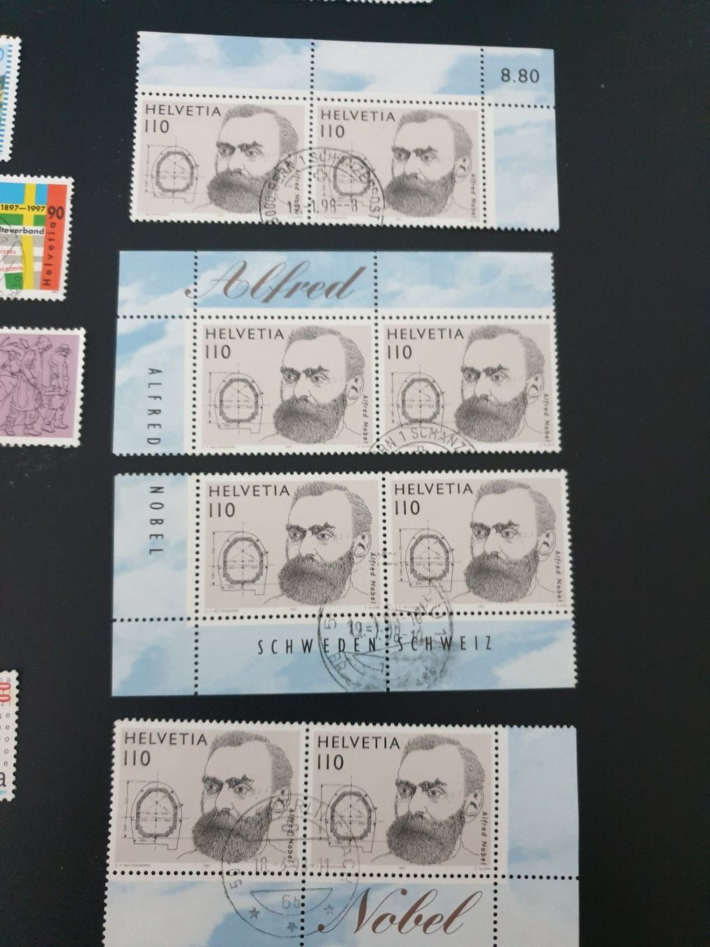 Tous les timbres: Briefmarken Schweiz – D'occasion à Zumikon par chri75 3