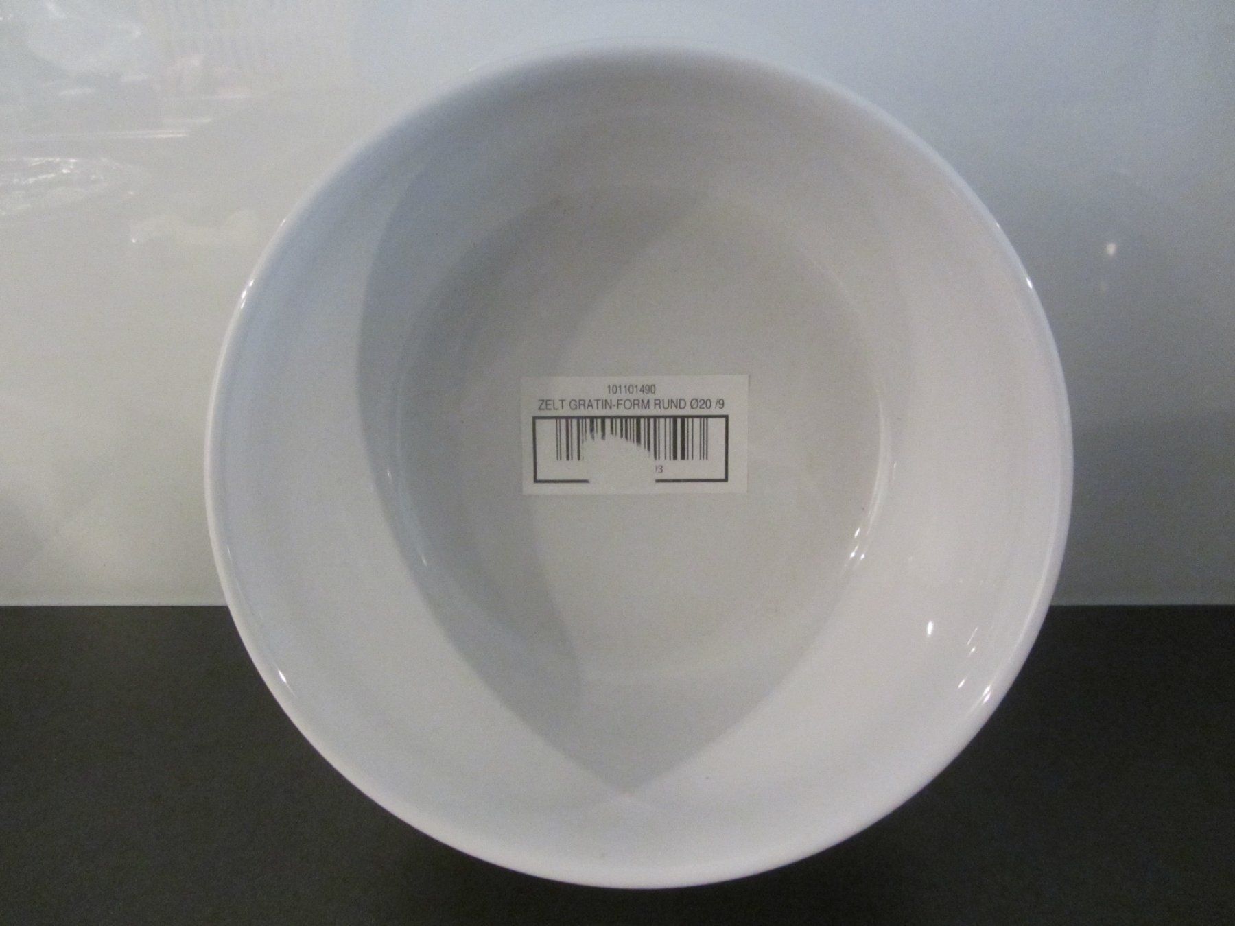 Teglie da forno: Gratinform rund, 20 x 9 cm, weiss – Nuovo (secondo la descrizione) da Egliswil venduto da chroetli22 3