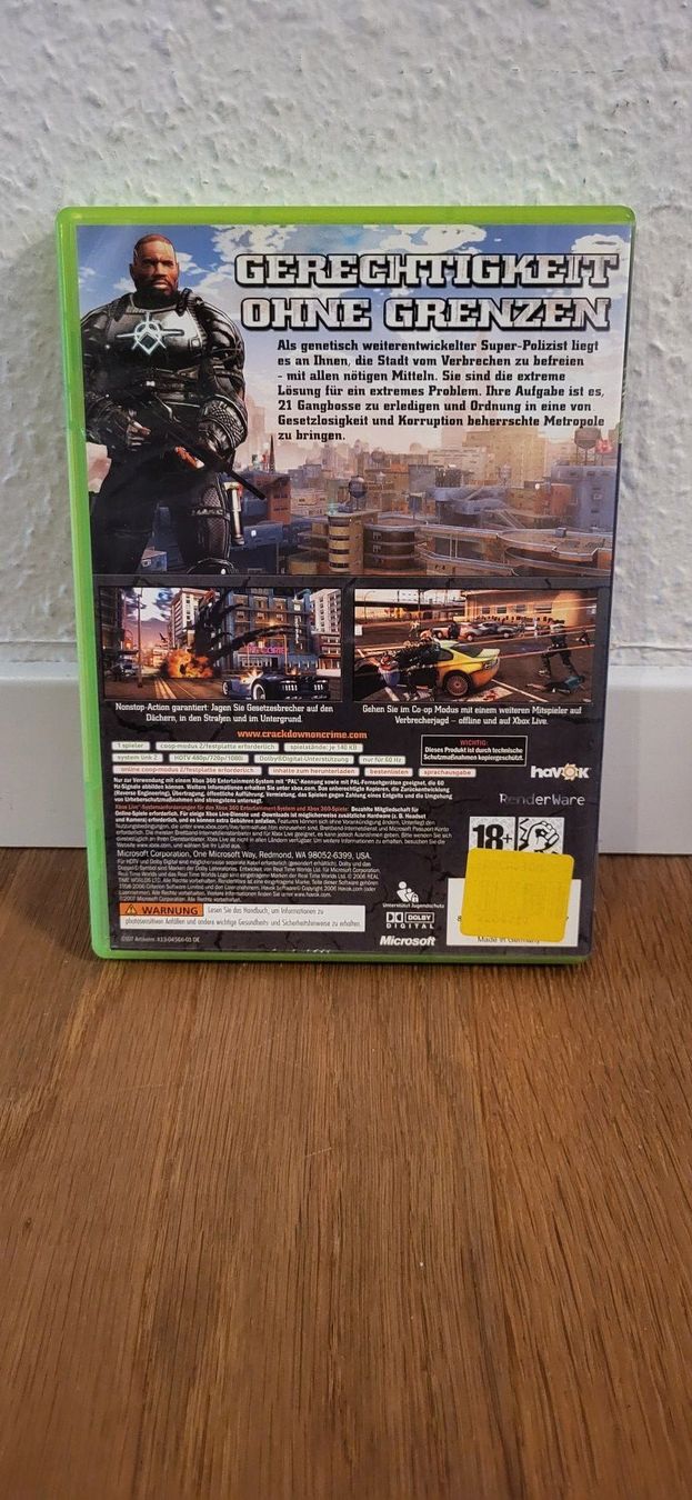 Microsoft Spiele: Xbox 360 - Crackdown – Gebraucht aus Münsingen von DigitaleSpielecke 1