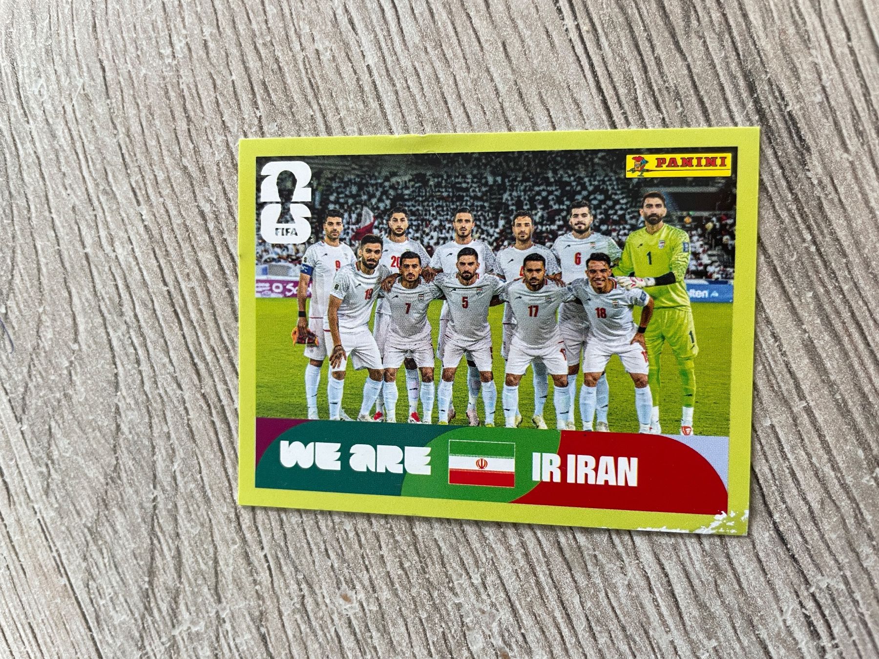 Panini Carte collezionabili: Panini Sticker - IR IRAN – Usato da Neftenbach venduto da Justine76