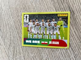 Panini Sticker - IR IRAN