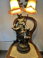 Vintage Tischleuchte im Art Nouveau Stil