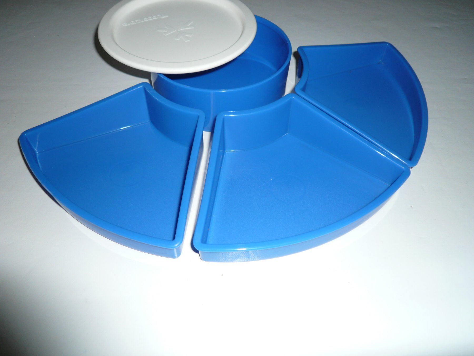 Tupperware Contenitori & Simili: Tupperware Preludio Schlemmer-Runde blau – Nuovo (secondo la descrizione) da Rotkreuz venduto da Busa17 4