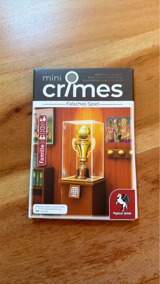 Pegasus Spiele Jeux: Mini Crimes: Falsches Spiel – D'occasion à Olten par Sime33