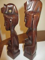 Holz Figuren Paar